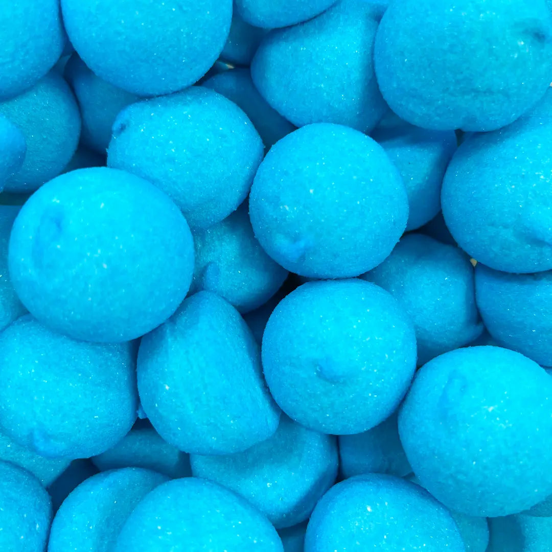 Balle de golf bleue
