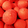Balle de golf rouge