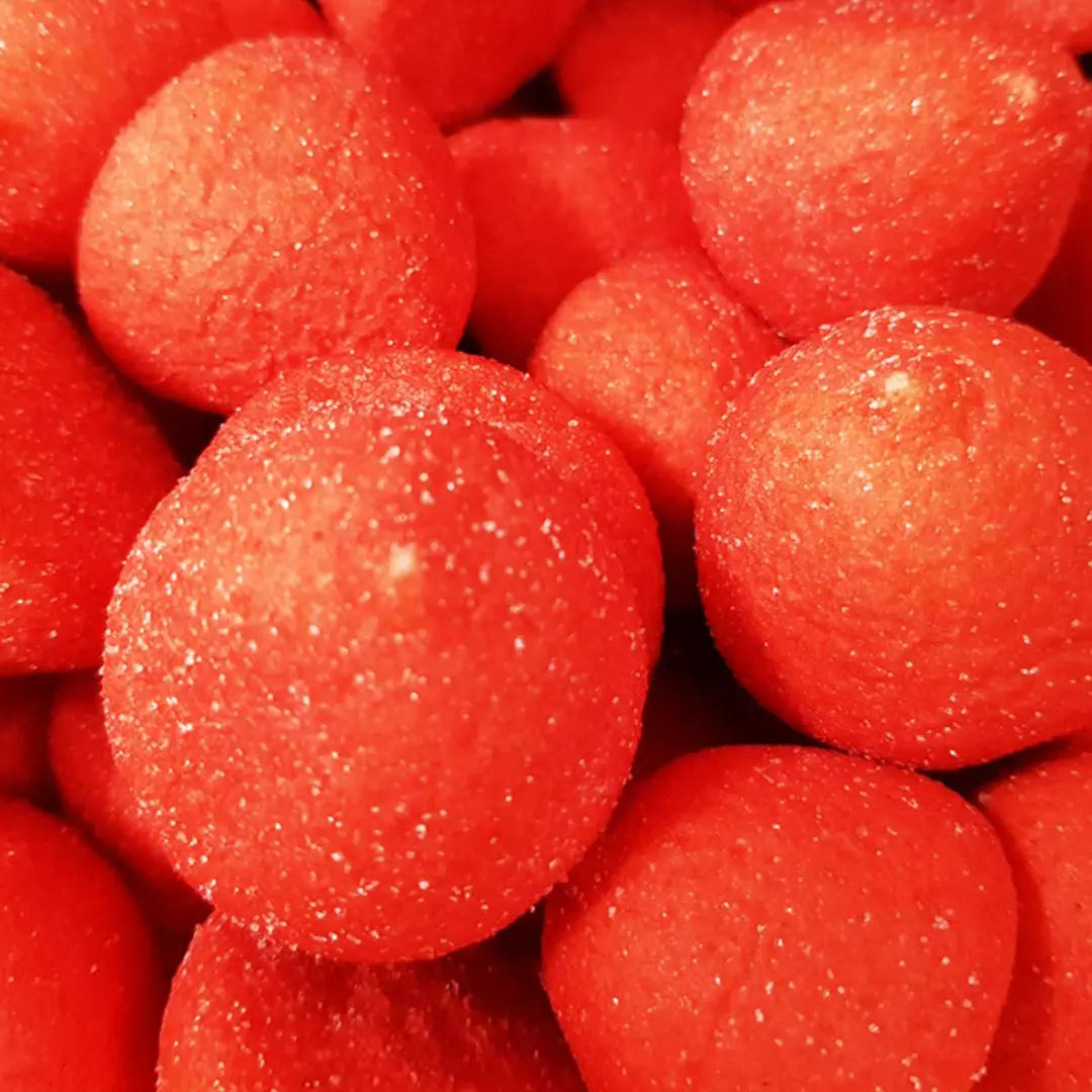 Balle de golf rouge