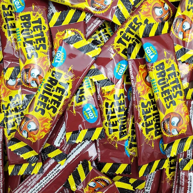Têtes brûlées barre cola