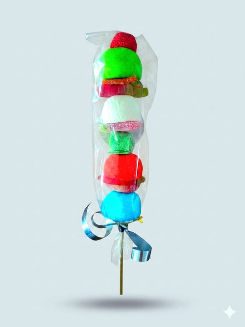Brochette de bonbons