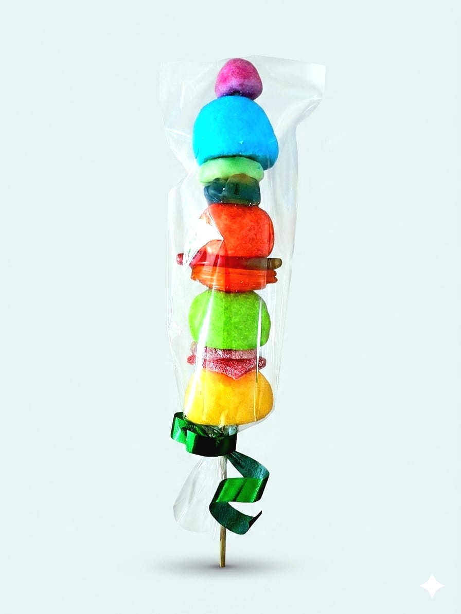 Brochette de bonbons