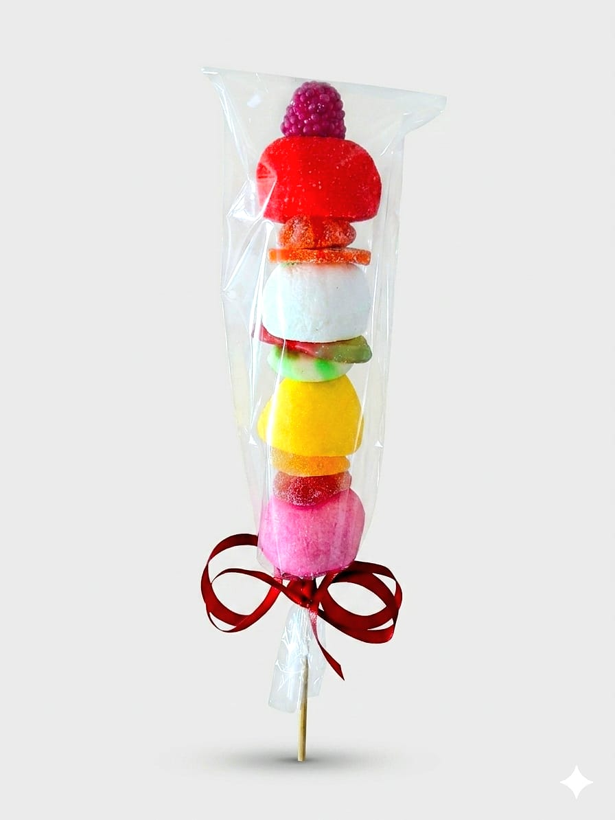 Brochette de bonbons
